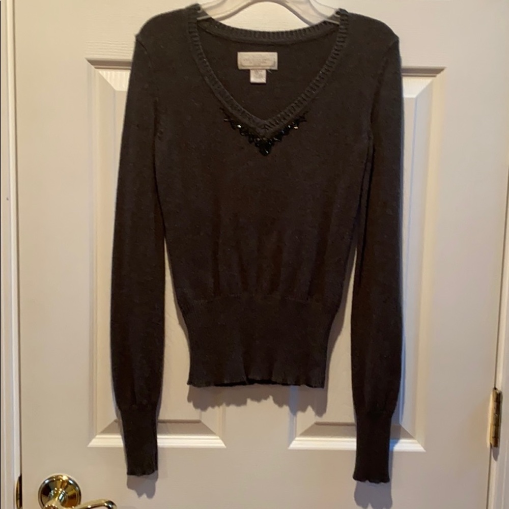 American Eagle Sweater with Embellishments- X-Small